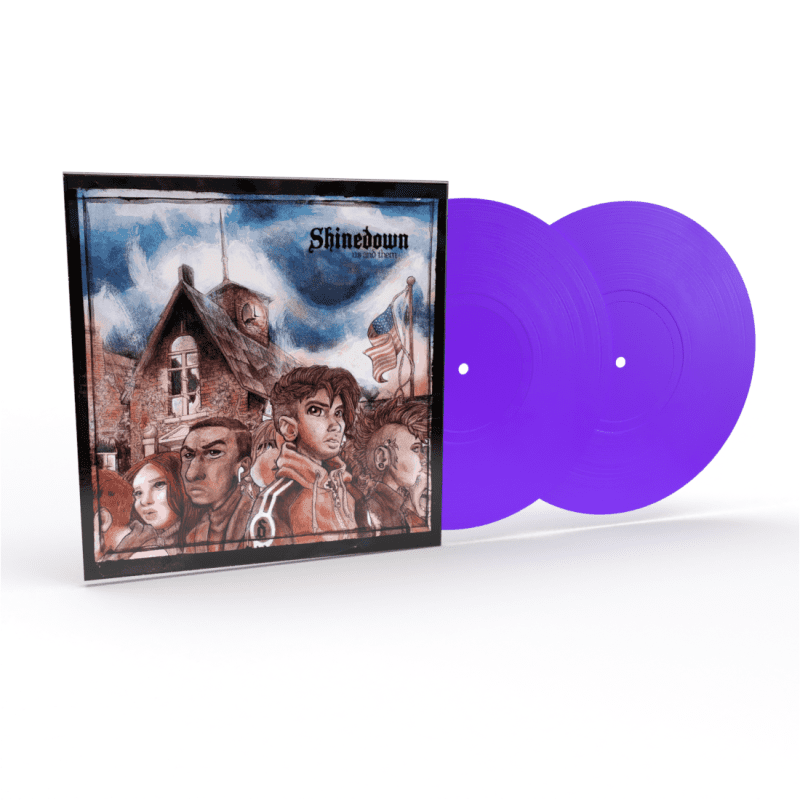 shinedownvinylpurple